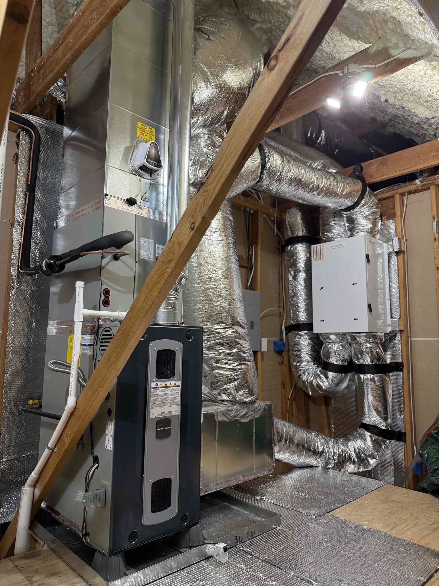 clean and healthy furnace